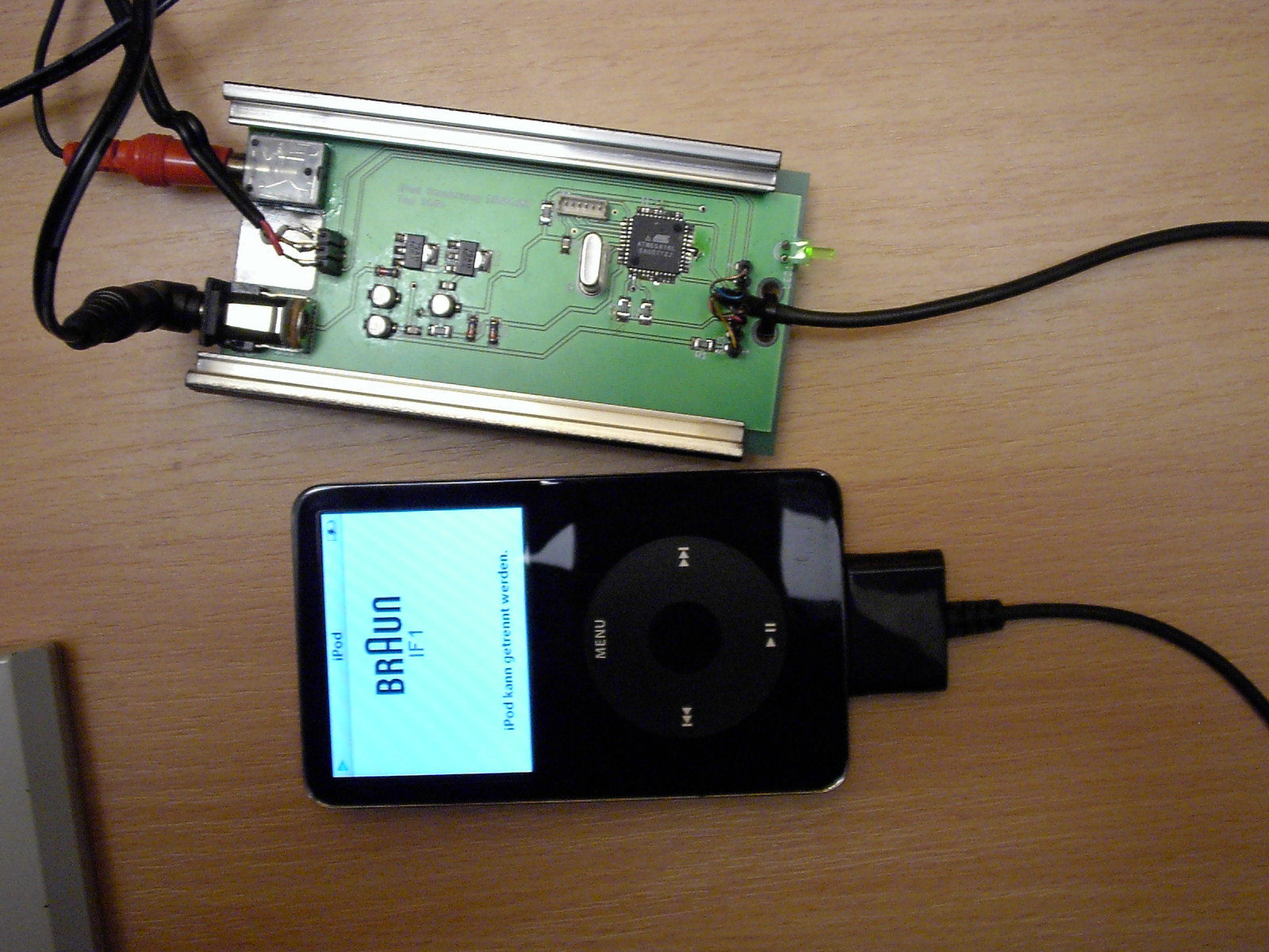 iPod interface